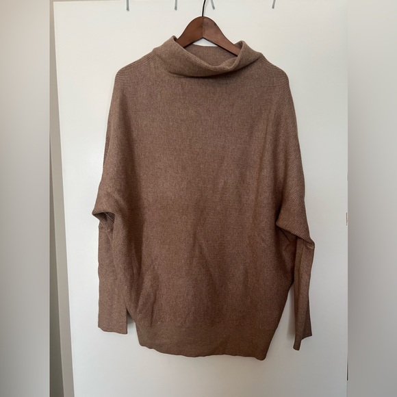 Mocha Dolman Sleeve Sweater. - Picture 1 of 1